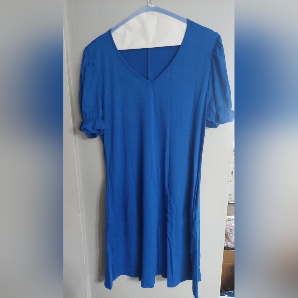 Nwt short sleeve dress size large